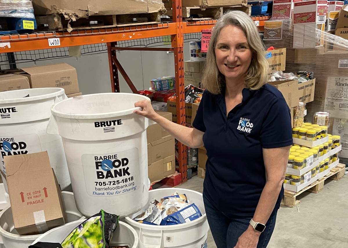 Sharon Palmer executive director of the Barrie Food Bank.