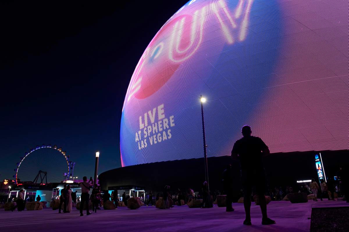 The Sphere in Las Vegas