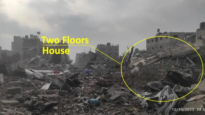 Zakaria Helles’s home was completely destroyed in October 2023, along with all of the family’s belongings.