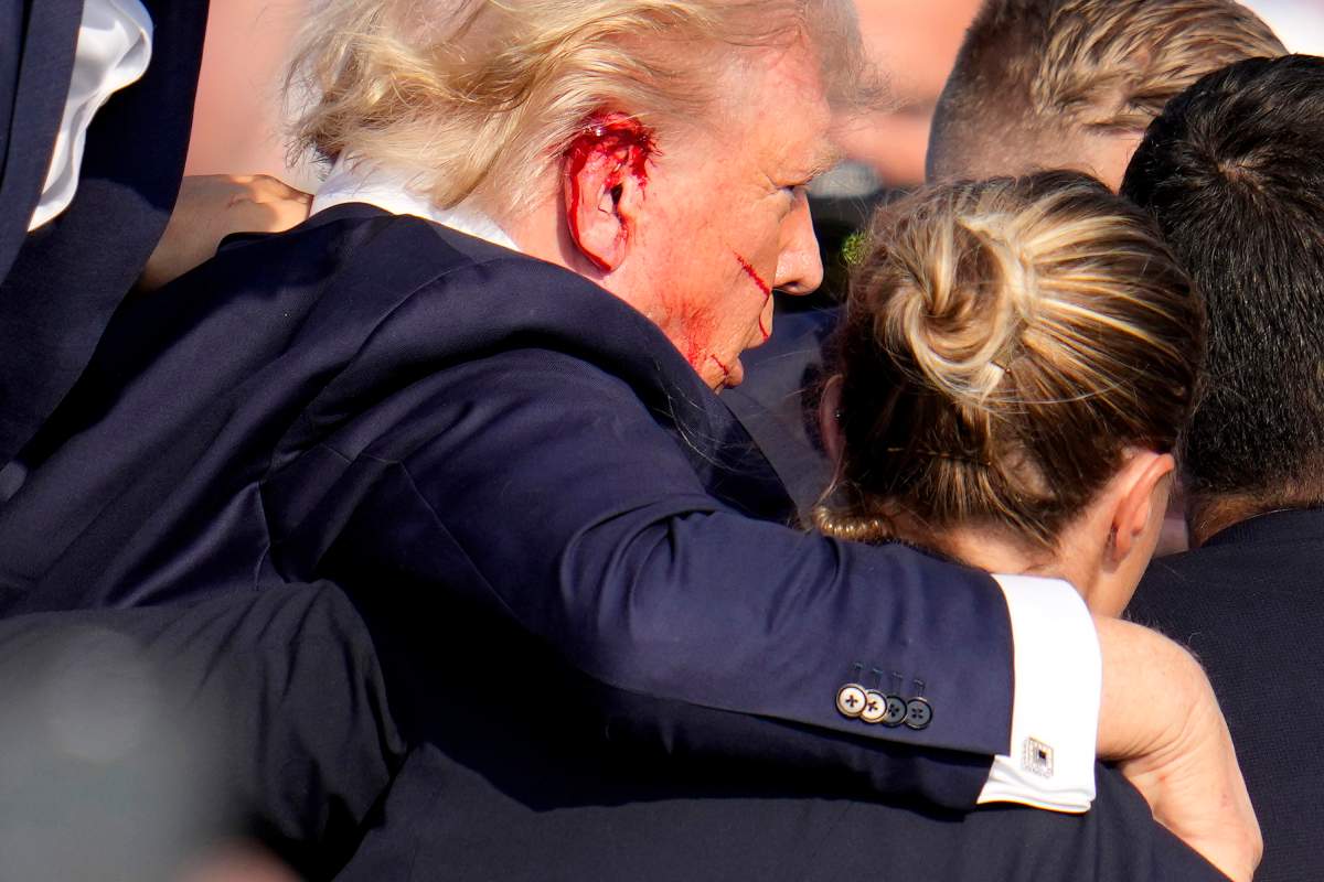Donald Trump shot