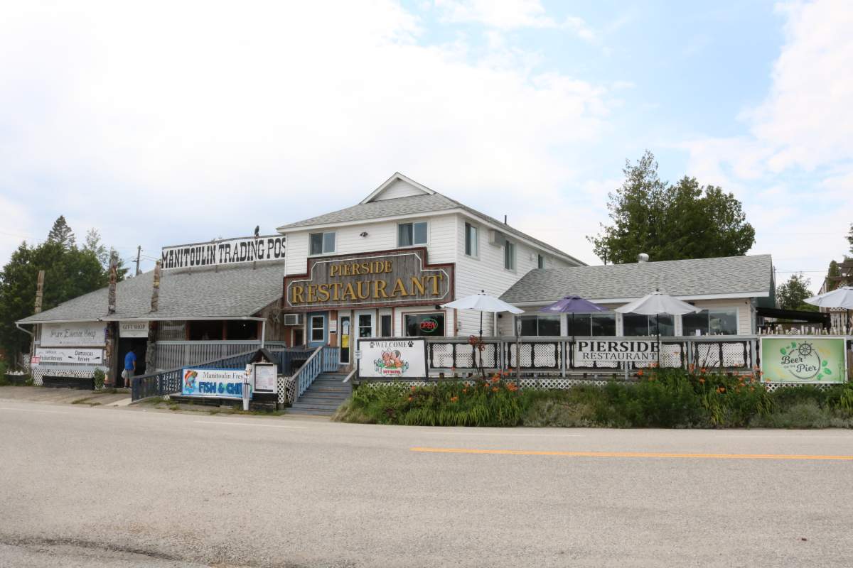 Pierside Restaurant in South Baymouth July 3, 2024