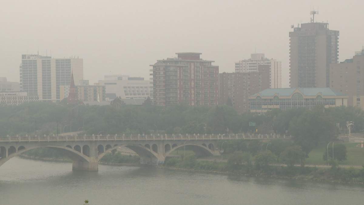 Saskatoon is under a special air quality advisory as wildfire smoke rolls in.