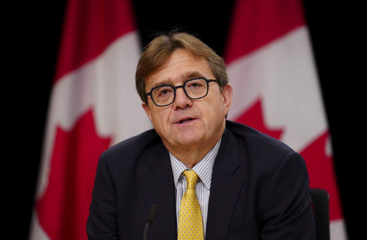 Energy and Natural Resources Minister Jonathan Wilkinson speaks during a press conference at the National Press Theatre in Ottawa, Tuesday, May 7, 2024.