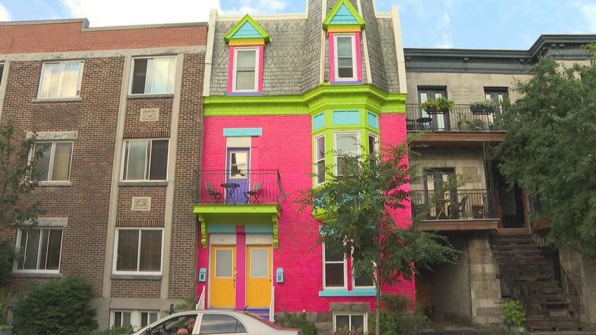 Flashy publicity stunt risks getting fined for not respecting century old home.