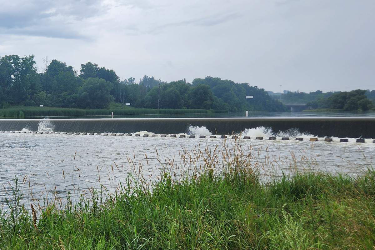 OPP divers were searching the Grand River in Kitchener, Ont. for two women who went missing over the weekend.