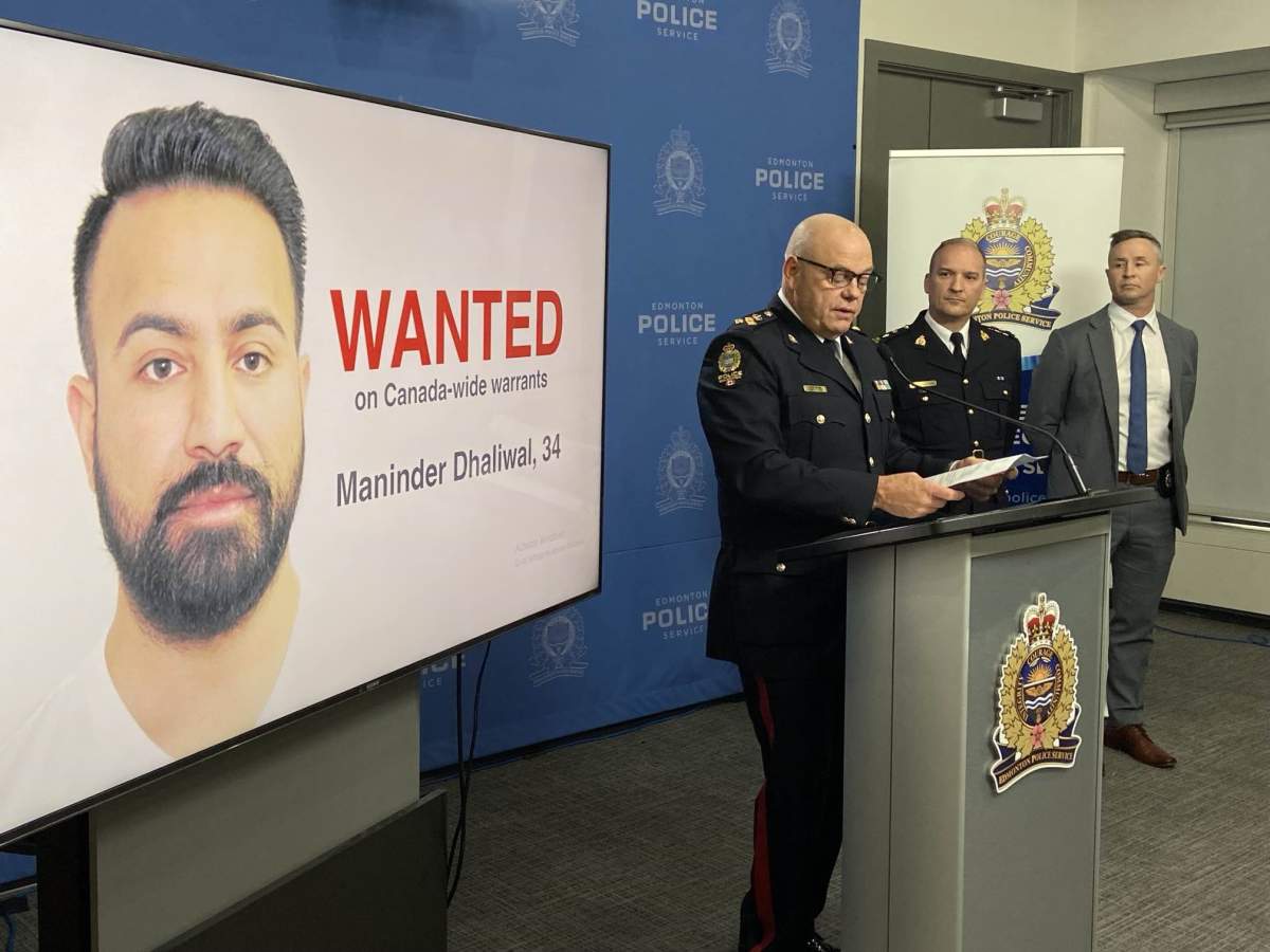Edmonton police chief Dale McFee speaks about arrests made in Project Gaslight Friday, July 26, 2024.