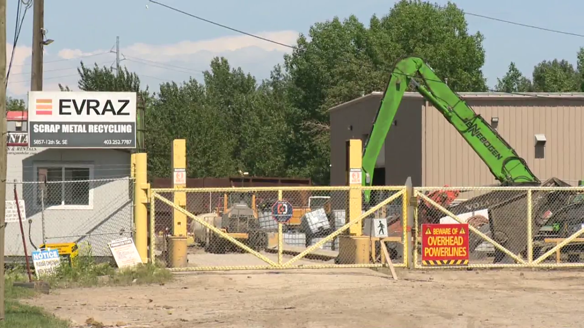 There is no word on what caused a fire at a metal recycling facility in Calgary's southeast on Friday, July 12, 2024.