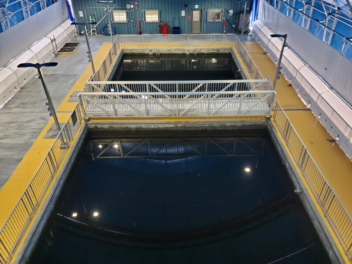 The observatory will also be able to monitor the water, looking for information on things like currents, temperature and water quality, and tracking marine mammals.