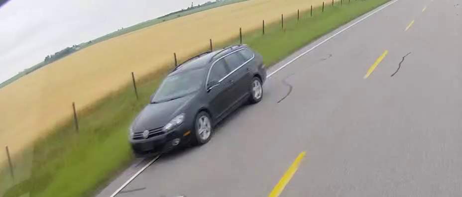 Alberta RCMP have released a photo of potential witnesses to Tuesday's fatal shooting near Strathmore. Two suspects are still on the loose.