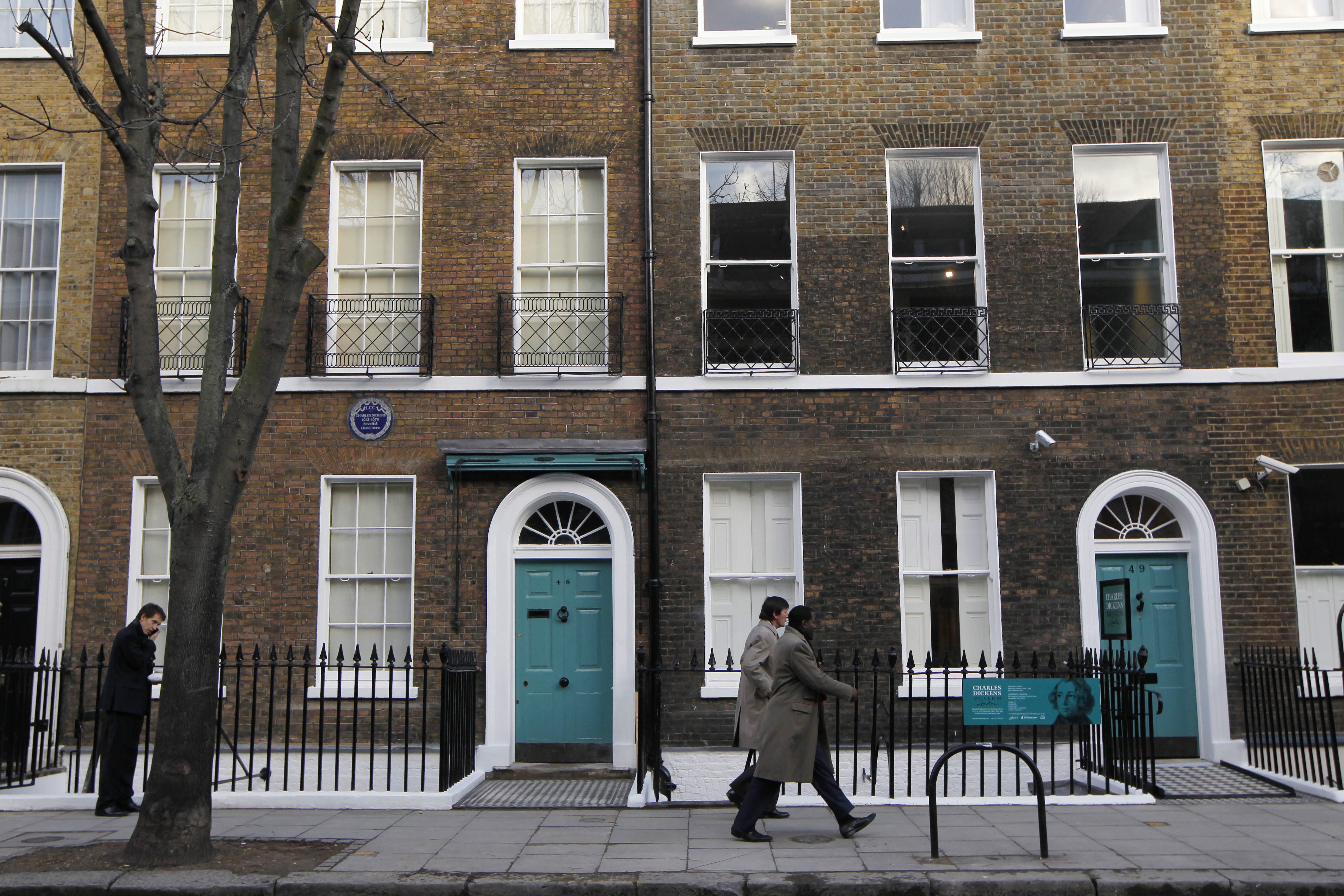 Charles Dickens’ home, Charles Dickens Museum, Dec. 5, 2012. Edmonton resident Khaled Hussein planned to visit the site during a weeklong stay in London, according to his mother. (AP Photo/Sang Tan, File)