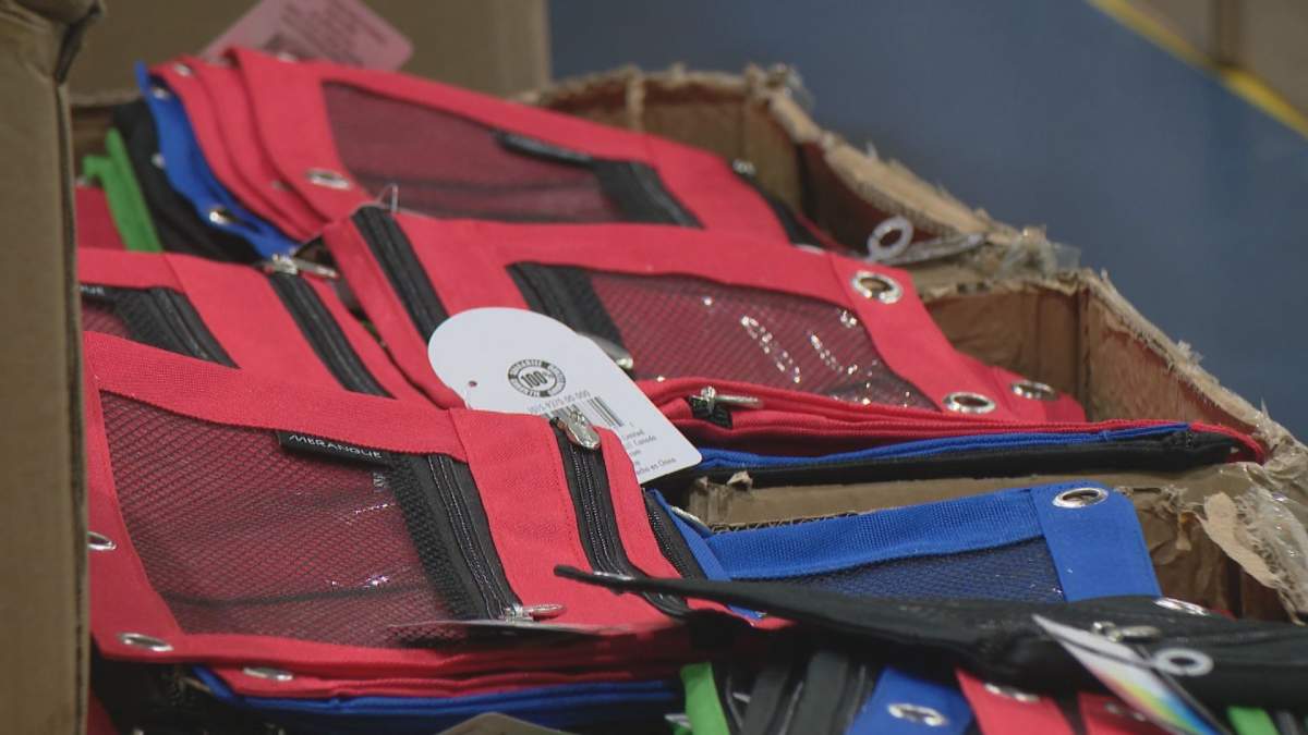 3,500 backpacks filled with supplies were handed out at STC's Backpack Giveaway