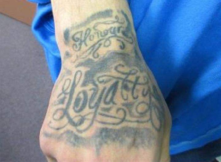 The RCMP in Alberta continue to look for Elijah Blake Strawberry, who is one of two suspects in a shooting incident that occurred on Aug. 6, 2024. In this photo, Strawberry's right hand is shown.