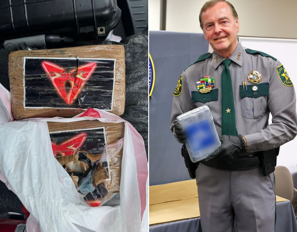 A look at drugs seized by law enforcement off the coast of Florida in August.