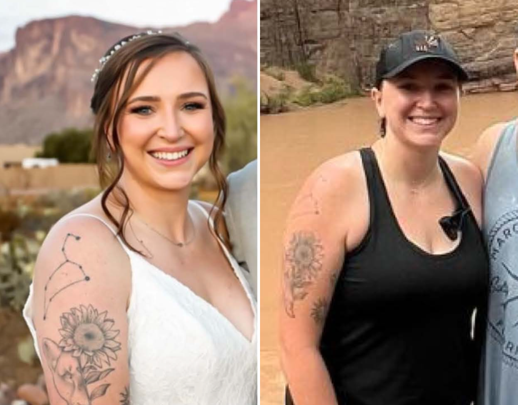 Photos of Chenoa Nickerson, a 33-year-old from Arizona who was found dead in the Colorado River on August 25, 2024 three days after she was swept away in a flash flood at the Grand Canyon.