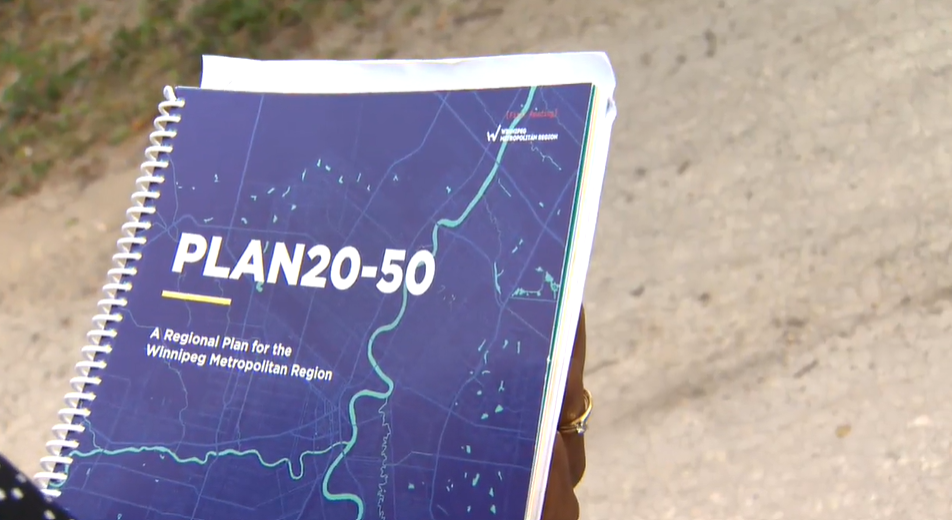 The Winnipeg Metropolitan Region Board of Directors has stopped Plan 20-50 after the province introduced legislation that would allow municipalities to opt out. Iris Dyck reports.