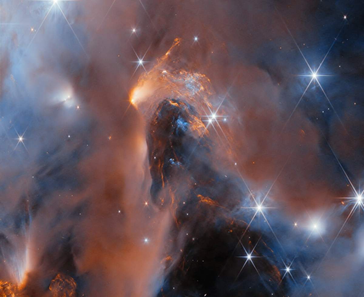This stunning new mosaic of images from the NASA/ESA/CSA James Webb Space Telescope showcases the nearby star-forming cluster, NGC 1333.