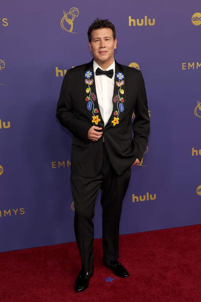Migizi Pensoneau attends the 76th Primetime Emmy Awards at Peacock Theater on September 15, 2024 in Los Angeles, California.