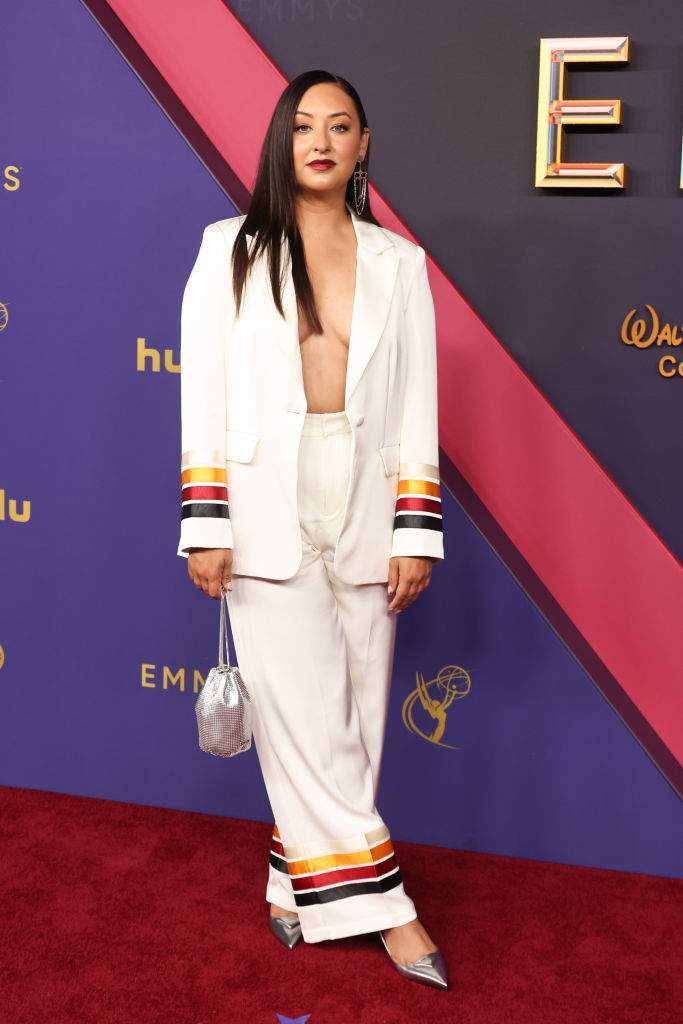 Tazbah Chavez attends the 76th Primetime Emmy Awards at Peacock Theater on September 15, 2024 in Los Angeles, California.