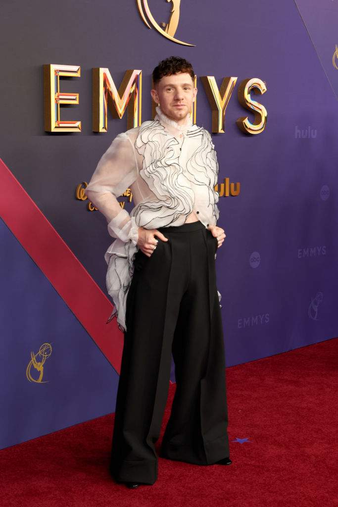 Chris Perfetti attends the 76th Primetime Emmy Awards at Peacock Theater on September 15, 2024 in Los Angeles, California.