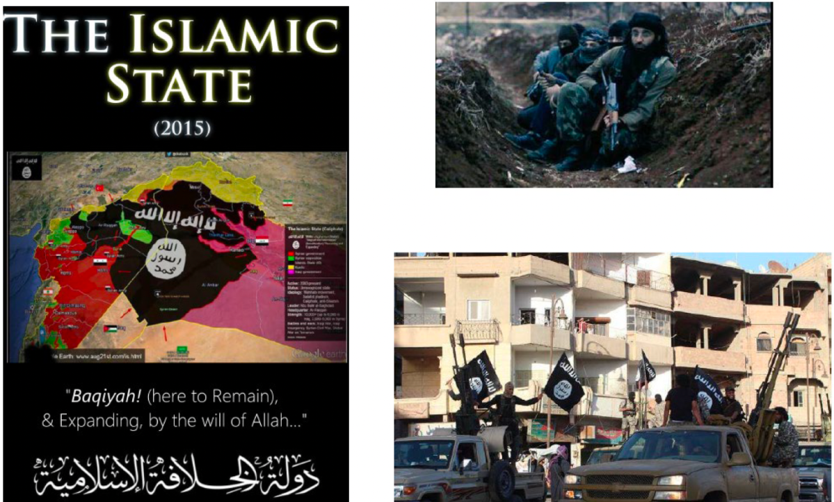Images that Muhammad Shahzeb Khan allegedly shared online.