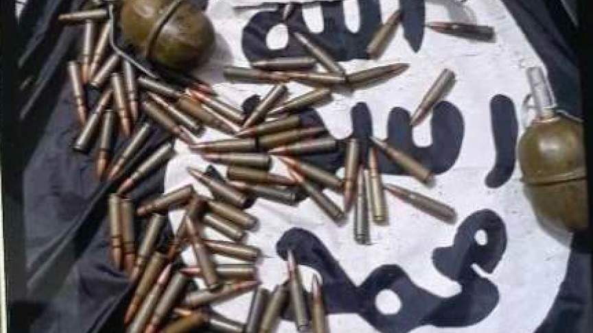 Photo sent by ISIS facilitator to show donated funds were going to fighters.