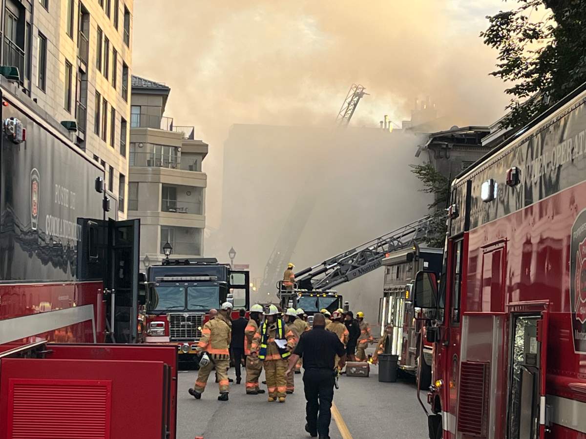 Montreal fire