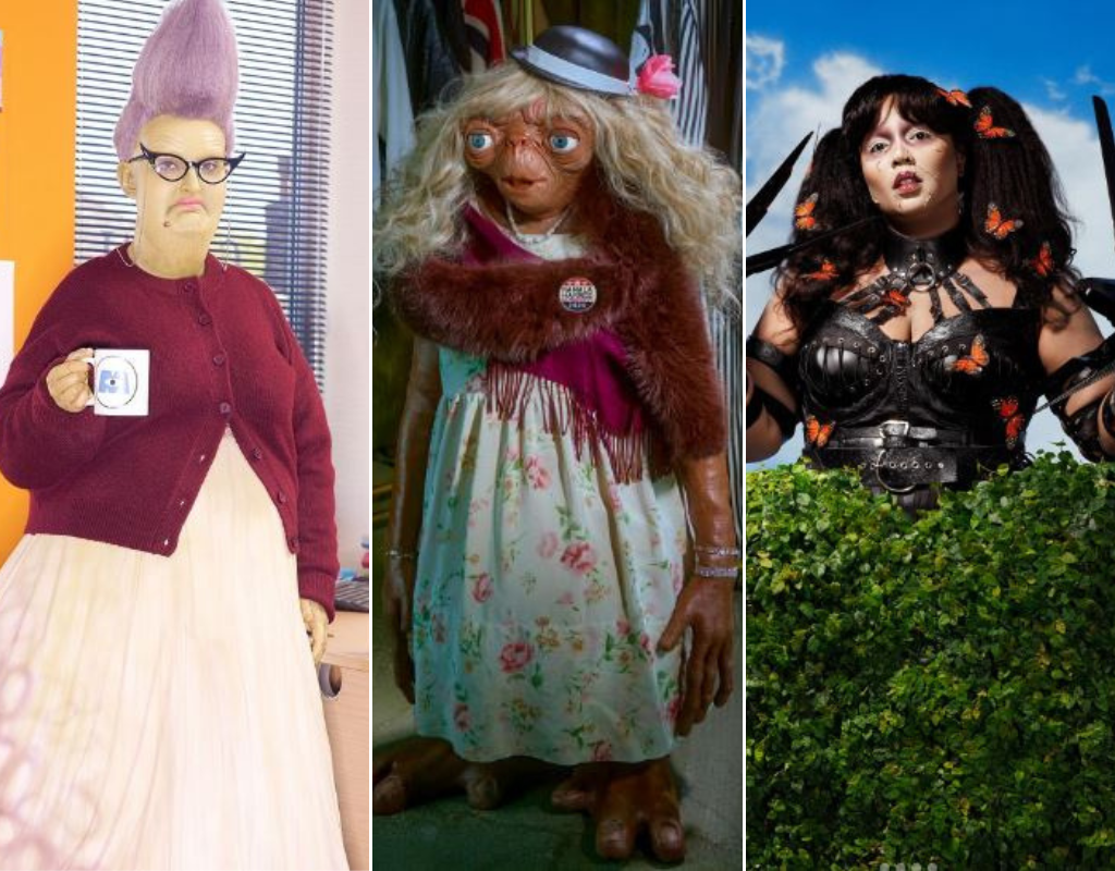 Amelia Dimoldenberg, Janelle Monáe and Lizzo show off their incredible costumes.