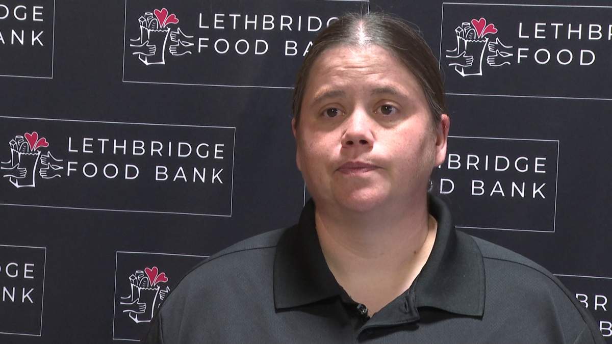Denille Tizzard, Program Coordinator for the Lethbridge Food Bank says it handed out a record 871 hampers in Sept. and expects to hand out even more in Oct.