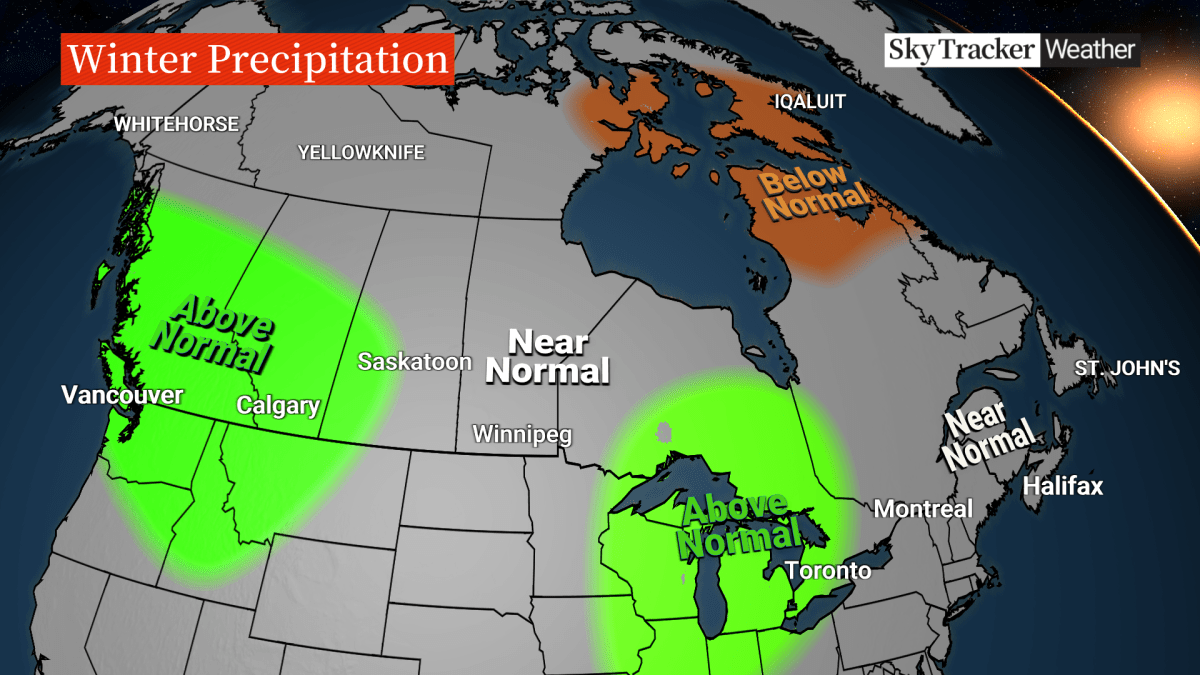 Canadians set for a snowy winter, but how much depends on location - image