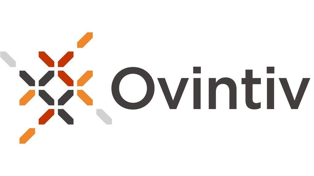 The Ovintiv logo is shown in this undated handout photo.
