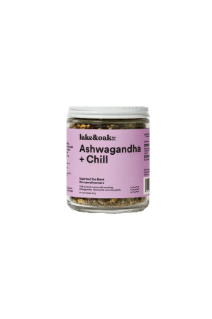Lake & Oak Tea Co. Ashwagandha + Chill Superfood Tea Blend