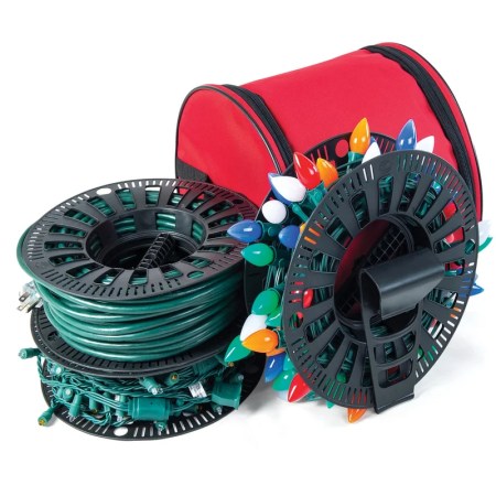 Christmas light storage