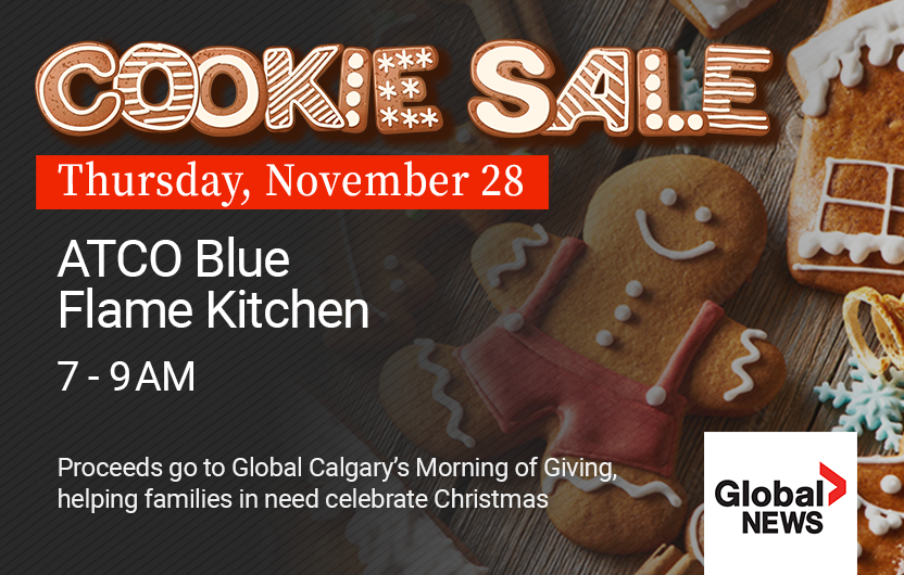 More than 50 of Calgary's best chefs will take part in the 2024 Global Calgary cookie sale in support of The Magic of Christmas.