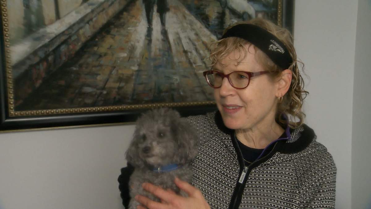 Keri Vandongen says she was out for a walk with her dogs in Mahogany on Thursday (Nov. 21, 2024) when she smelled gas and a short time later heard an explosion at a nearby townhouse.