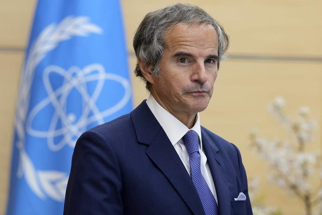 International Atomic Energy Agency Director General Rafael Mariano Grossi during a meeting with the Japanese government in Tokyo Thursday, March 14, 2024.