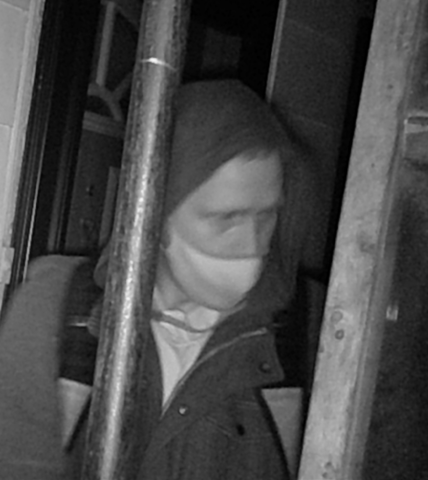 Kingston Police seek help identifying a man linked to a break-and-enter and fire in the north end.