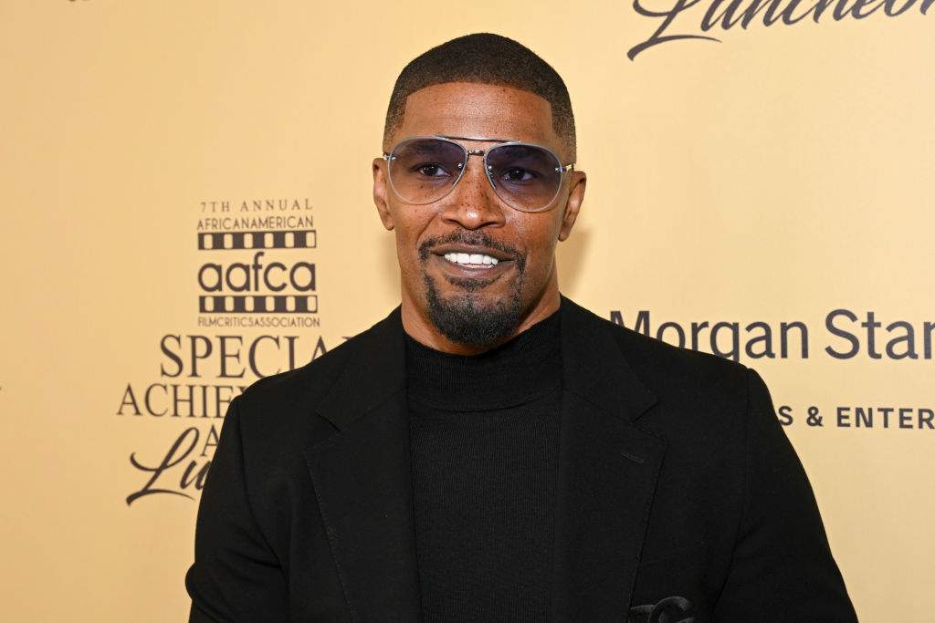 Jamie Foxx at the AAFCA Special Achievement Awards Luncheon held at the Los Angeles Athletic Club on March 3, 2024 in Los Angeles, California.