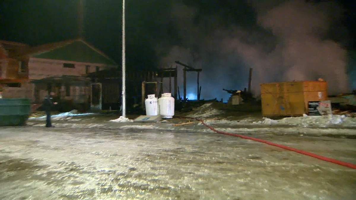 Cochrane Fire Chief Fire Shawn Polley says two homes under construction were destroyed and another home that was occupied sustained some minor damage.