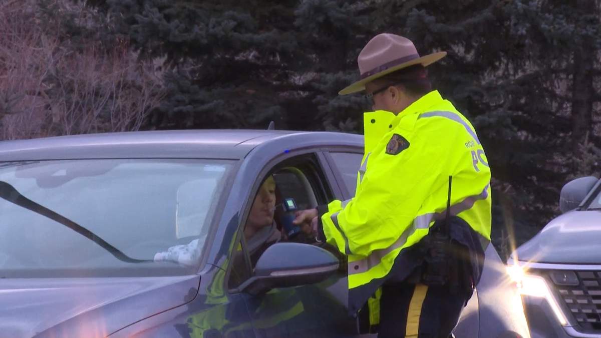The Alberta RCMP says on December 7, designated as National Impaired Driving Enforcement Day, its officers arrested 54 impaired drivers and issued another 159 Immediate Roadside Sanctions to drivers believed to be too impaired by alcohol or drugs to safely operate a motor vehicle.