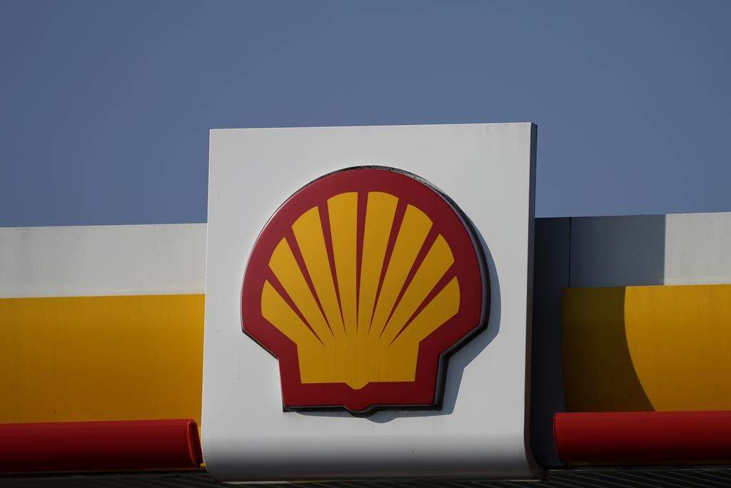 Shell Canada Ltd. is exiting the oilsands in a deal with Canadian Natural Resources Ltd. in an agreement that will see it increase its stake in the Scotford upgrader and Quest Carbon Capture and Storage facility. A Shell logo is seen at a gas station in London, on March 8, 2022.
