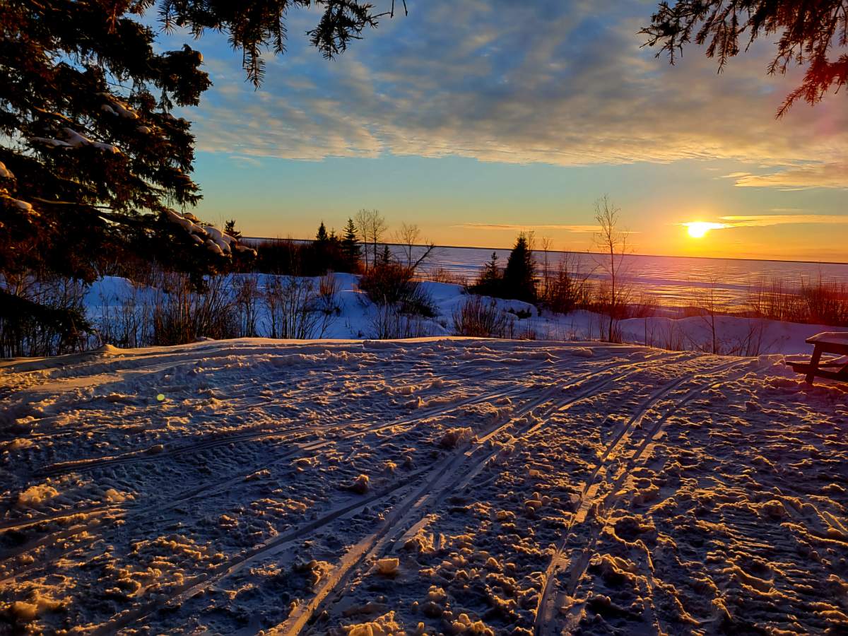 The Your Saskatchewan photo of the day for January 31 was taken by Jeff Beres at Ice House Creek Shelter at Candle Lake.