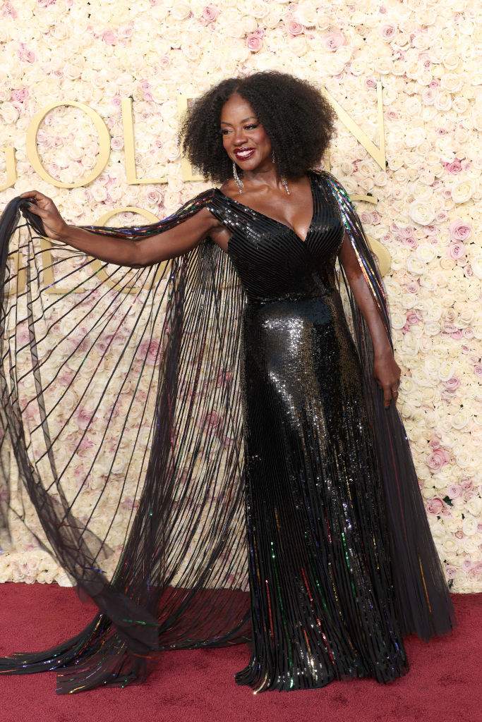 Viola Davis attends the 82nd Annual Golden Globe Awards at The Beverly Hilton on January 05, 2025 in Beverly Hills, California.