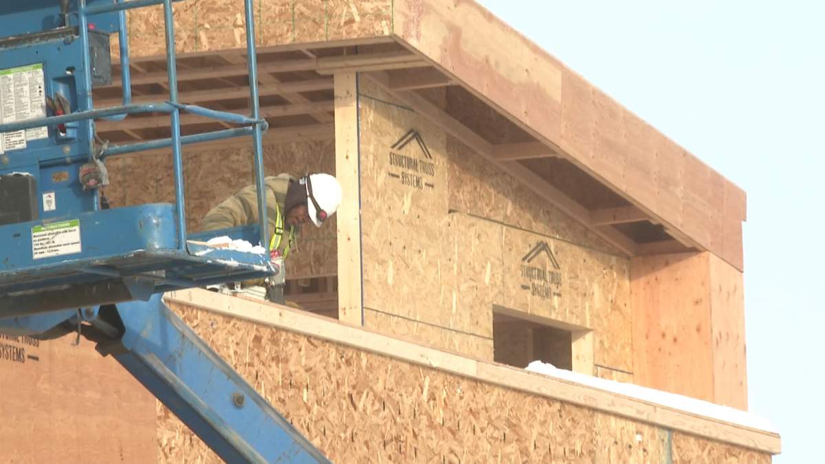 Lethbridge was one of the leading cities in Canada for an increase in the percentage of new new housing starts in 2024 compared to 2023, according to the CMHC.