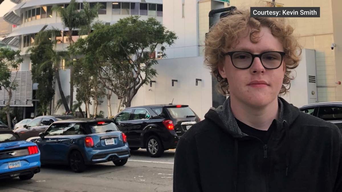 Calgarian Jaxon Smith lives just off Hollywood Boulevard, just 10 minutes from the inferno ravaging the Hollywood Hills.