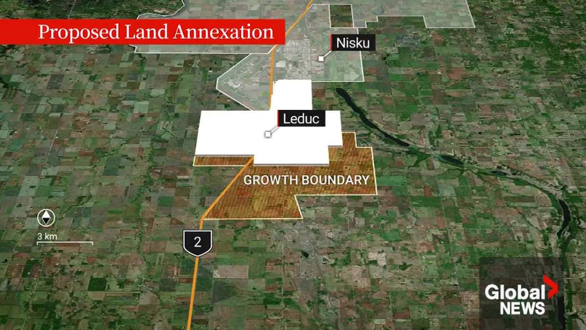 Leduc seeks to annex more county land as mayor says city at ‘pivotal moment’ due to growth - image