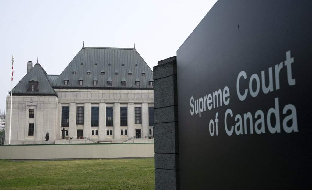 The Supreme Court of Canada is seen in Ottawa on June 16, 2023. THE CANADIAN PRESS/Adrian Wyld.