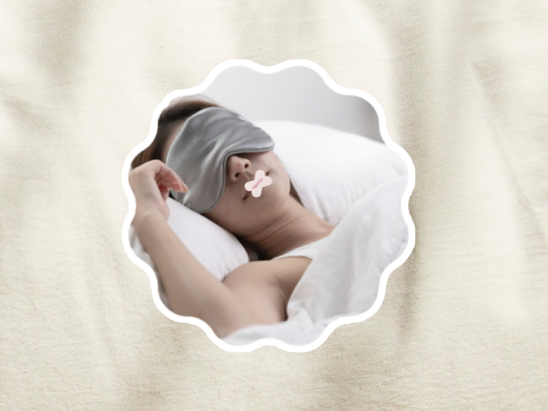 Mouth tape for better sleep