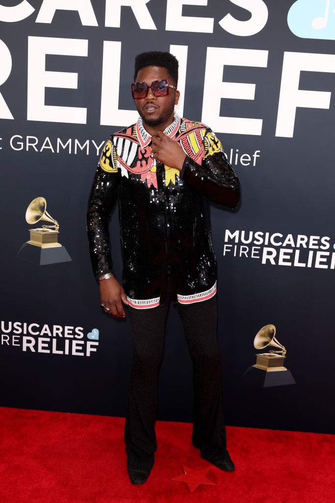 Cimafunk attends the 67th Annual GRAMMY Awards on February 02, 2025 in Los Angeles, California.