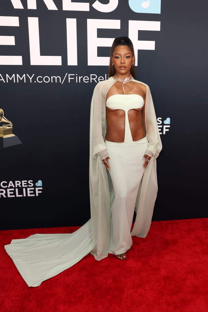 Victoria Monét attends the 67th Annual GRAMMY Awards on February 02, 2025 in Los Angeles, California.