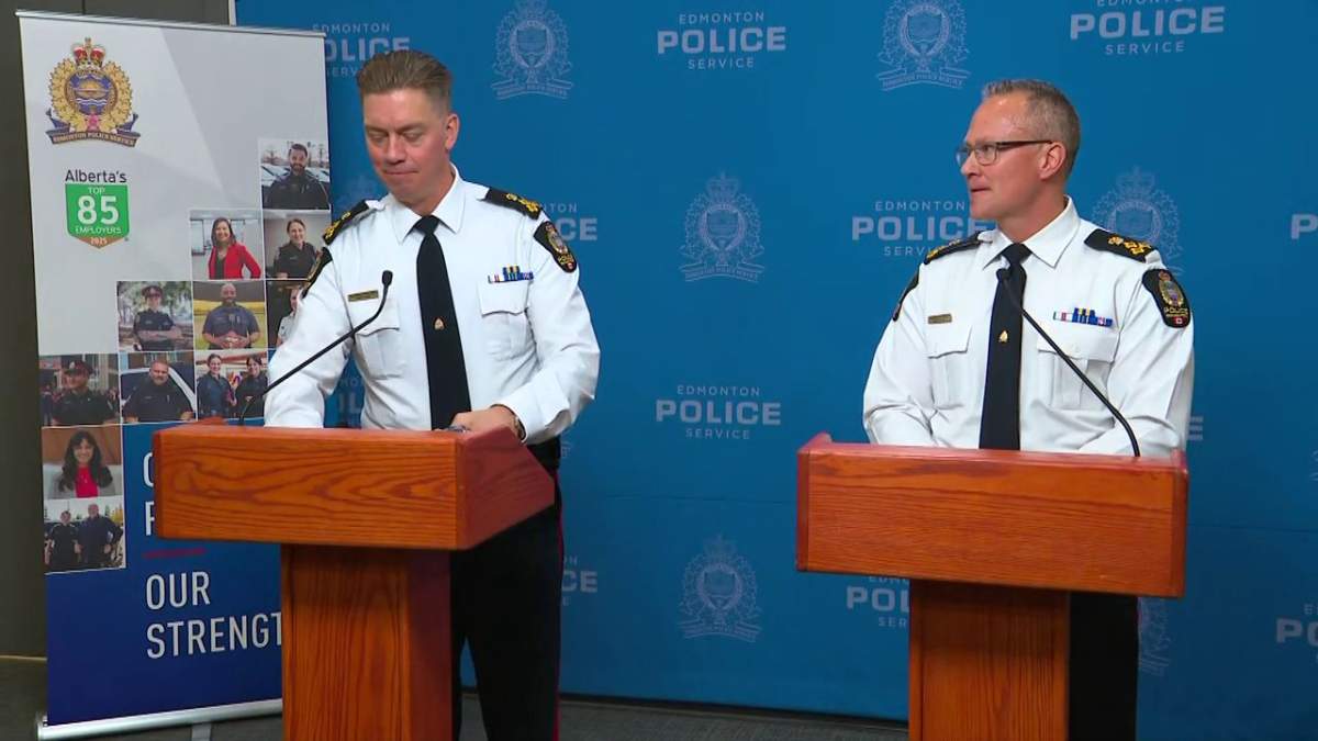 Deputy Chief Devin Laforce and Deputy Chief Warren Driechel had been appointed to the shared role of interim chief of the Edmonton Police Service.